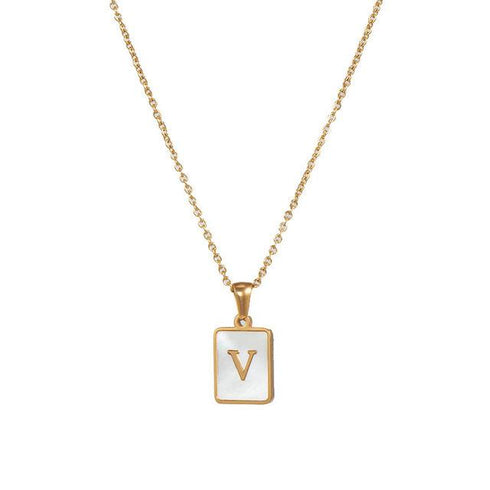 Cube Fritillaria Pendant Necklace